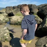 SENNEN Hooded Top Navy