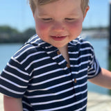 SENNEN Hooded Top Navy