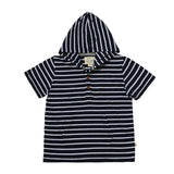 SENNEN Hooded Top Navy