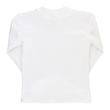 White Long Sleeve Rash Guard