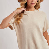 Crew Neck T-Shirt Sweater