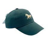 Horse Bow Baseball Hat (Baby, Youth)