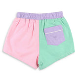 Boys Shrimp Shorts - Colorblock Oxford