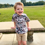 Boys shirt, camo, hunting, boys clothing