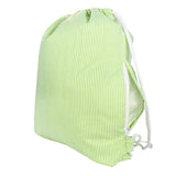 Lime Seersucker Sling Backpack | Mint