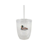 Duck lake Embroidered Acrylic Tumbler
