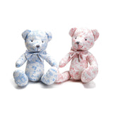 Toile Stuffed Bear