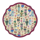 Vintage Dinner Plate - Bordeaux - Nathalie Lété Print