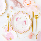 PLPRC37 - Princess Castle Shaped Guest Napkin