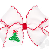 Wee Ones Medium Christmas Tree Grosgrain Bow