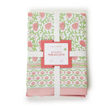 Floral Block Print Tablecloth 2 Sizes
