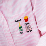 Good Time Shirt Dress
