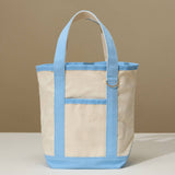 Everywhere-Carry Canvas Tote Bag -Small, with Charm Holder