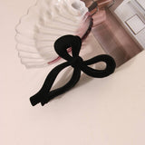 Retro Velvet Bow Clip