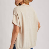 Crew Neck T-Shirt Sweater