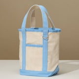 Everywhere-Carry Canvas Tote Bag -Small, with Charm Holder