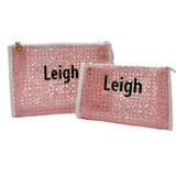 TRVL Lattice Cosmetic and Toiletry Pouch Set