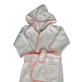 Bath Robe Toddler Pink Trim