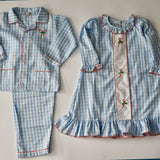 Holiday Boys' Candy Cane Pajama Pant Set