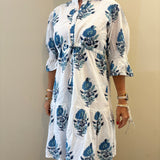 Low Country Nautical Blue Dress Flutter