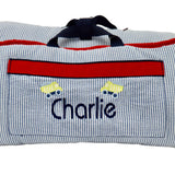 Seersucker Nap Mat Roll Ups