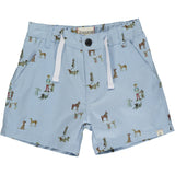 Henry Dog Print Shorts