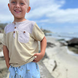 Henry Dog Print Shorts