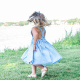 Sailboat Seersucker Dress