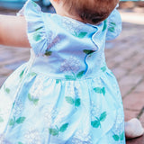 Hydrangea Pima Baby Dress