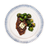 Juliska Sitio Stripe Dinner Plate