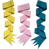 Sarah Bray Blue, Pink & Yellow Grosgrain Hat Ribbon Pack - Long