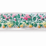 Sarah Bray Rainbow Rosebud Vintage Hat Ribbon - Long