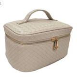 TRVL Luxe Woven Train Case
