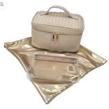 TRVL Luxe Woven Train Case