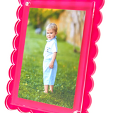 Tara Wilson Acrylic Scallop Frame - 4x6 or 5x7