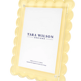 Tara Wilson Acrylic Scallop Frame - 4x6 or 5x7