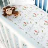Safari Crib Sheet by Fort Weekend