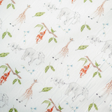 Safari Crib Sheet by Fort Weekend