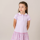 Darla Dropwaist Dress Petal Purple Flower