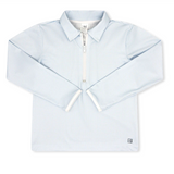 Henry Half Zip Cotton Candy Blue