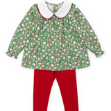 Retro Ornaments Legging Set