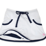 Tiffany Skort- Coconut Nantucket Navy