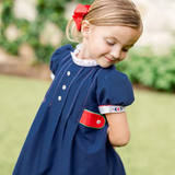 Gianna Navy Dress