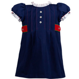 Gianna Navy Dress