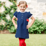 Gianna Navy Dress