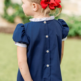 Gianna Navy Dress