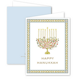 GARDEN OF SHARON MENORAH CARD