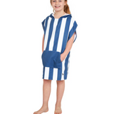 Dock and Bay Poncho Kids in Navy