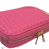 TRVL Luxe Woven Zip Make Up Bag