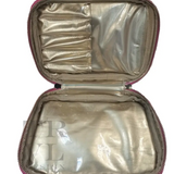 TRVL Luxe Woven Zip Make Up Bag